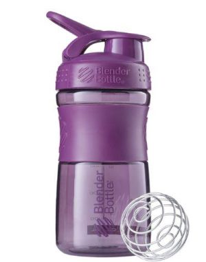 Шейкер спортивний (пляшка) BlenderBottle SportMixer Flip 20oz/590ml Plum - Зображення 1