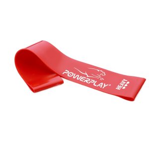 Резинка для фітнесу PowerPlay 4114 Mini Power Band 1.2мм. Heavy Червона (11 кг) - Зображення 1