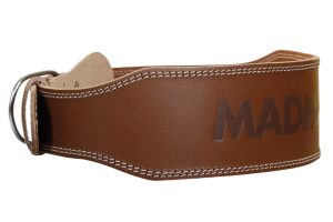 Пояс для важкої атлетики MadMax MFB-246 Full leather шкіряний Chocolate brown S - Зображення 1