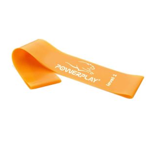 Резинка для фітнесу PowerPlay 4140 Level 1 Stretch Band (1-5 кг.) Помаранчева - Зображення 1