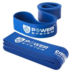 Еспандер-петля (гумка для фітнесу і кроссфіту) Power System PS-4054 CrossFit Level 4 Blue (опір 22-50 кг) - Зображення 1