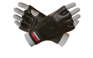 Рукавички для фітнесу MadMax MFG-248 Clasic Exclusive Black M - Зображення 1