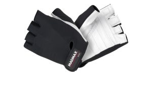 Рукавички для фітнесу MadMax MFG-250 Basic White S - Зображення 1