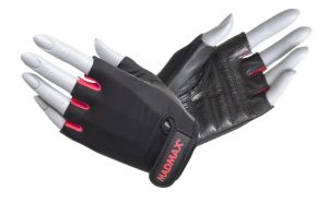 Рукавички для фітнесу MadMax MFG-251 Rainbow Rubine Red L - Зображення 1