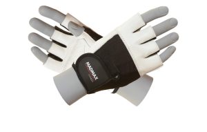 Рукавички для фітнесу MadMax MFG-444 Fitness White XXL - Зображення 1