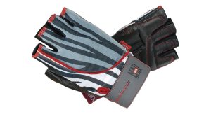 Рукавички для фітнесу MadMax MFG-911 Nine-eleven Zebra B&W zebra M - Зображення 1