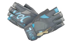 Рукавички для фітнесу MadMax MFG-921 Voodoo Mid grey/light blue S - Зображення 1