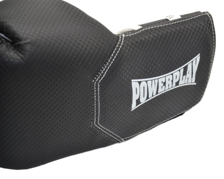 Боксерські рукавиці PowerPlay 3011 Evolutions Чорно-Білі карбон 12 унцій (капа в подарунок) - Зображення 10