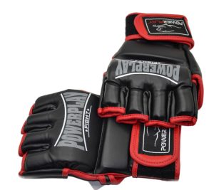 Рукавиці для MMA PowerPlay 3058 Чорно-Червоні M - Зображення 9