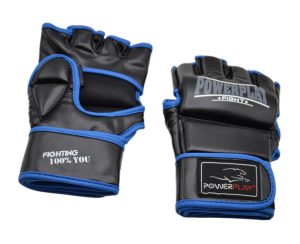 Рукавиці для MMA PowerPlay 3058 Чорно-Сині M - Зображення 5