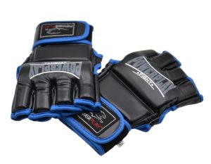Рукавиці для MMA PowerPlay 3058 Чорно-Сині S - Зображення 8