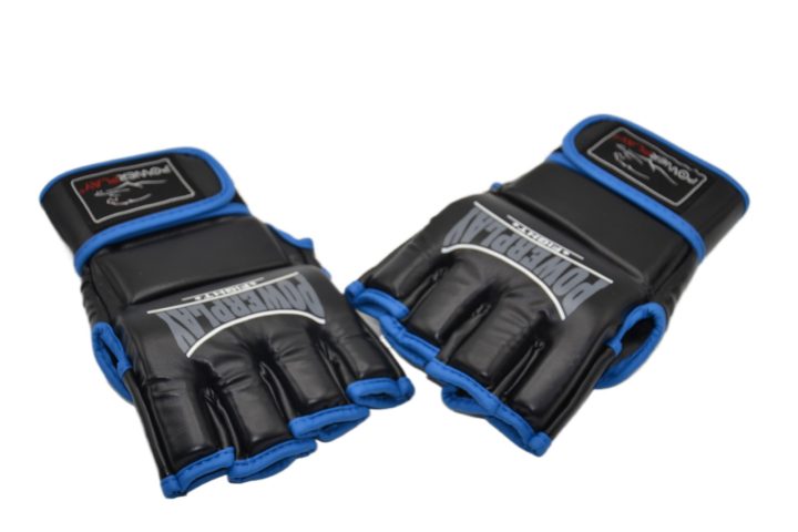 Рукавиці для MMA PowerPlay 3058 Чорно-Сині M - Зображення 8