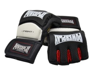 Рукавиці для MMA PowerPlay 3075 Чорні-Білі XL (капа в подарунок) - Зображення 9