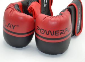 Снарядні рукавиці PowerPlay 3025 Чорно-Червоні S - Зображення 10