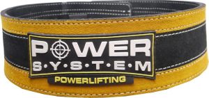 Пояс для важкої атлетики Power System Stronglift PS-3840 Black/Yellow L/XL - Зображення 1