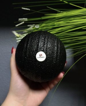 Масажний м'яч U-POWEX Epp foam ball (d10.) Black - Зображення 10