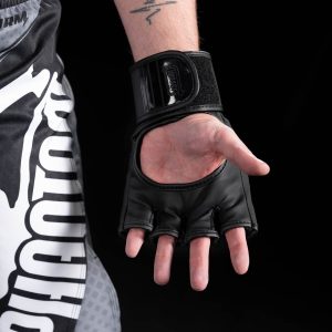 Рукавиці для ММА Phantom APEX Black L/XL (капа в подарунок) - Зображення 8