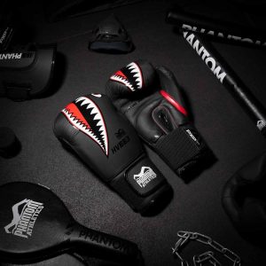 Боксерські рукавиці Phantom Fight Squad Schwarz Black 16 унцій (капа в подарунок) - Зображення 9