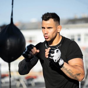 Рукавиці для ММА Phantom Blackout Black L/XL (капа в подарунок) - Зображення 9