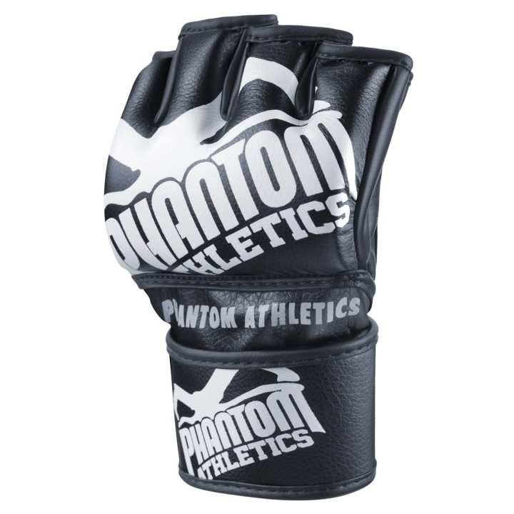 Рукавиці для ММА Phantom Blackout Black S/M (капа в подарунок) - Зображення 3