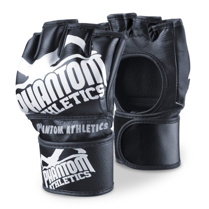 Рукавиці для ММА Phantom Blackout Black S/M (капа в подарунок) - Зображення 2