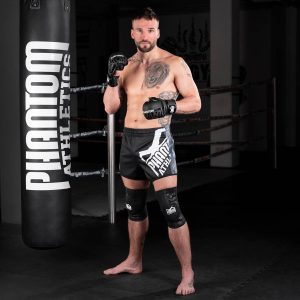Наколінники спортивні Phantom Grappling Black S/M (пара) - Зображення 3