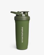 Шейкер спортивний SmartShake металевий Reforce Stainless Steel 30oz/900ml Army Green - Зображення 3