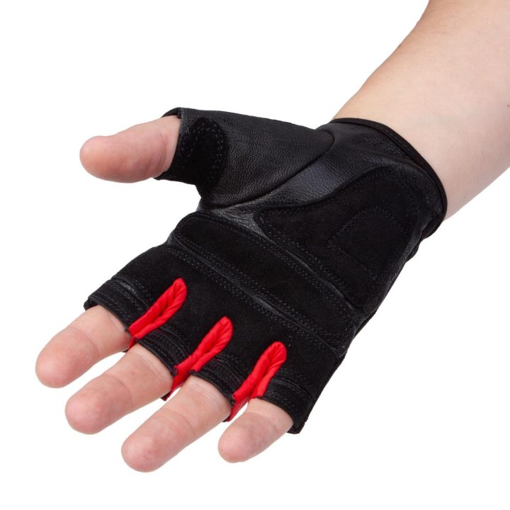 Рукавички для фітнесу PowerPlay 2222 Чорні XL - Зображення 5