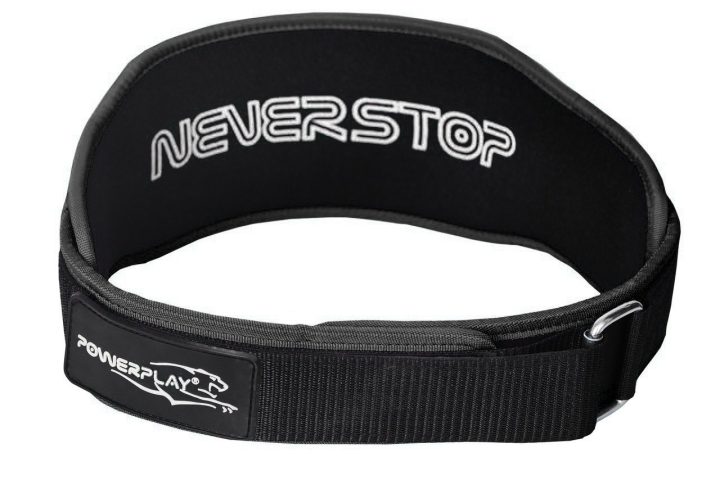 Пояс неопреновий для важкої атлетики Power Play 5546 Black XL - Зображення 2