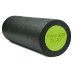 Масажний ролик (роллер) гладкий PowerPlay 4021 Fitness Roller Чорно-зелений (30x15см.) - Зображення 3