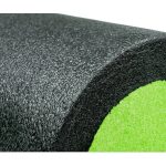 Масажний ролик (роллер) гладкий PowerPlay 4021 Fitness Roller Чорно-зелений (30x15см.) - Зображення 5