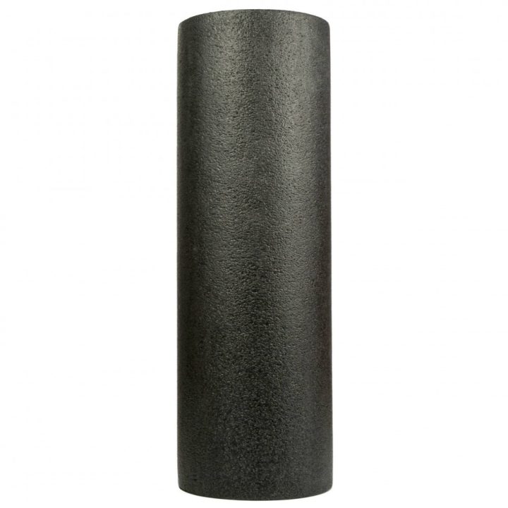 Масажний ролик (роллер) гладкий PowerPlay 4021 Fitness Roller Чорно-зелений (45x15см.) - Зображення 6