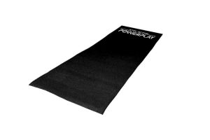 Килимок для йоги та фітнесу PowerPlay 4010 PVC Yoga Mat Чорний (173x61x0.6) - Зображення 4