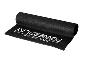 Килимок для йоги та фітнесу PowerPlay 4010 PVC Yoga Mat Чорний (173x61x0.6) - Зображення 2