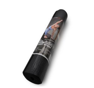 Килимок для йоги та фітнесу PowerPlay 4010 PVC Yoga Mat Чорний (173x61x0.6) - Зображення 7
