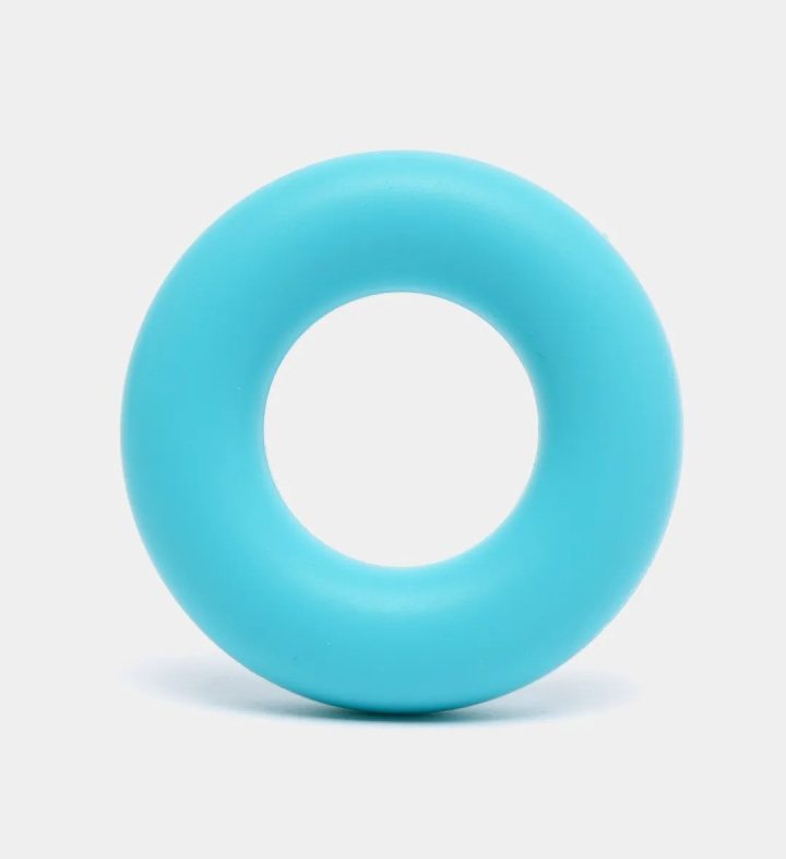 Еспандер кистьовий силіконовий PowerPlay PP-4324 Hand Grip Ring Light 15 кг. Блакитний - Зображення 4