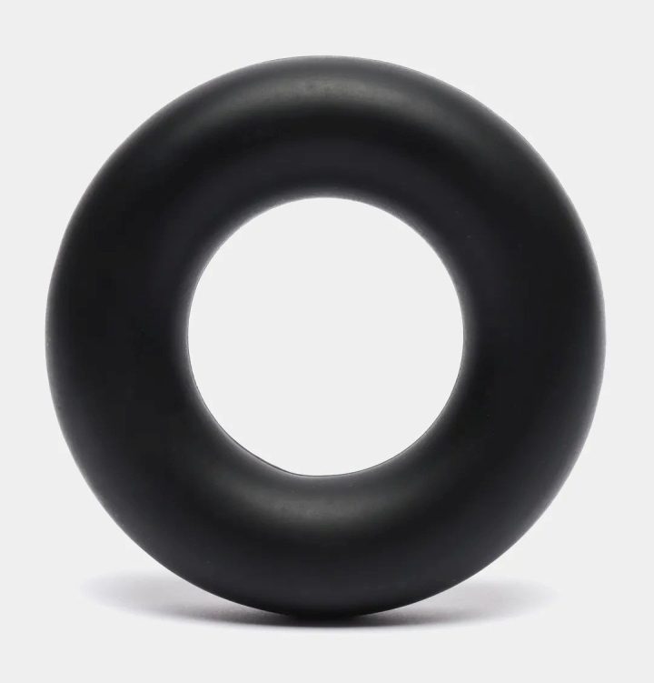 Еспандер кистьовий силіконовий PowerPlay PP-4324 Hand Grip Ring Hard 25 кг. Чорний - Зображення 4