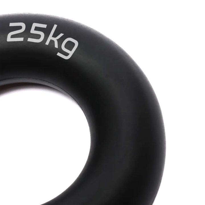 Еспандер кистьовий силіконовий PowerPlay PP-4324 Hand Grip Ring Hard 25 кг. Чорний - Зображення 3