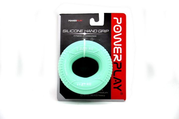 Еспандер кистьовий силіконовий PowerPlay PP-4330 Hand Grip Loops Medium 22.5-27 кг. М'ятний - Зображення 8