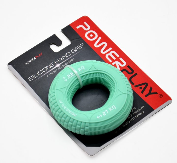 Еспандер кистьовий силіконовий PowerPlay PP-4330 Hand Grip Loops Medium 22.5-27 кг. М'ятний - Зображення 9