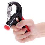 Еспандер кистьовий PowerPlay PP-4323 з регульованим навантаженням 10-40 кг. Strength Grip Чорно-червоний - Зображення 4