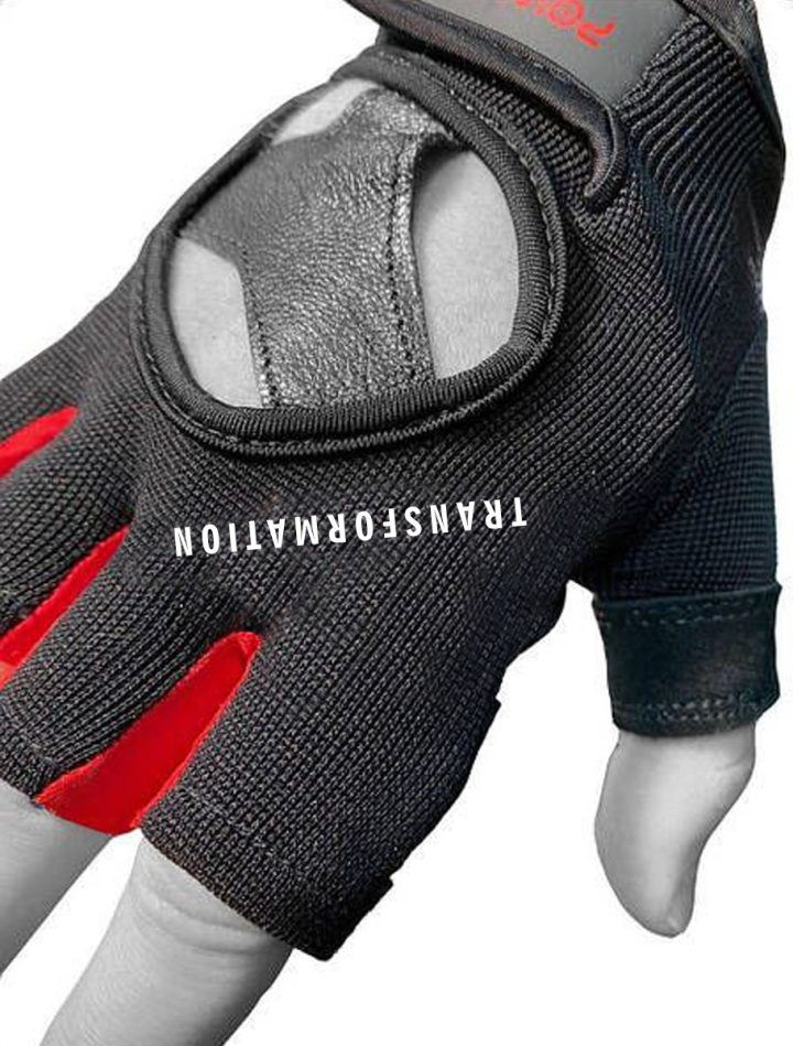 Рукавички для фітнесу PowerPlay 2222 Чорні XL - Зображення 3