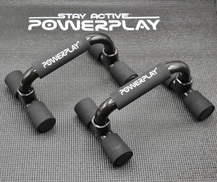 Упори для віджимань PowerPlay 4316 Push Up Bars пластикові (Скошені) - Зображення 9