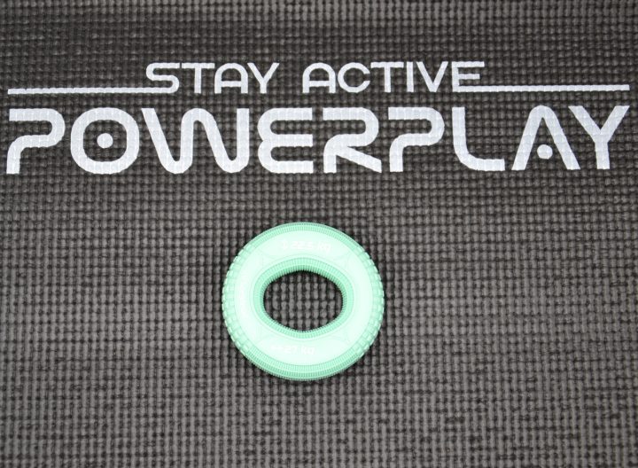 Еспандер кистьовий силіконовий PowerPlay PP-4330 Hand Grip Loops Medium 22.5-27 кг. М'ятний - Зображення 7