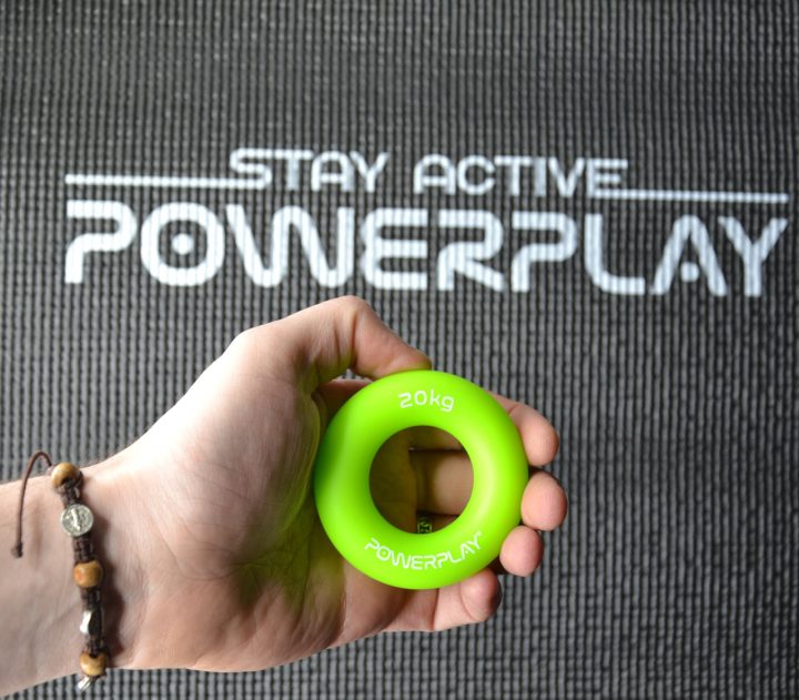 Еспандер кистьовий силіконовий PowerPlay PP-4324 Hand Grip Ring Medium 20 кг. Зелений - Зображення 7