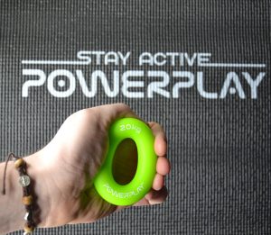 Еспандер кистьовий силіконовий PowerPlay PP-4324 Hand Grip Ring Medium 20 кг. Зелений - Зображення 8