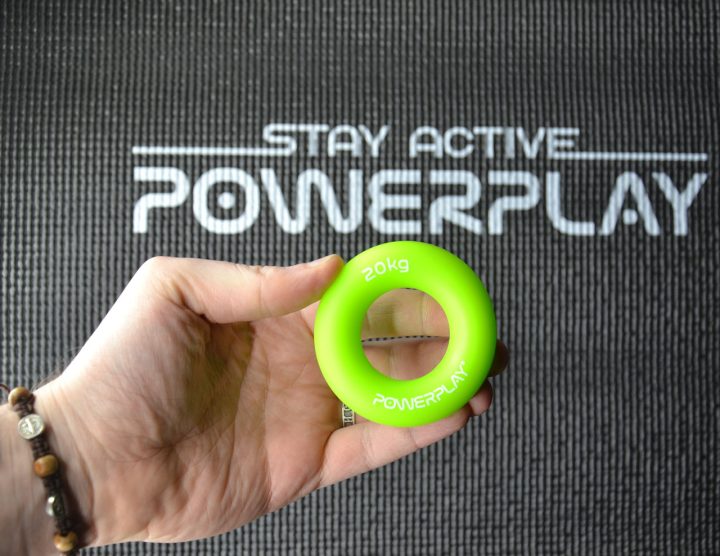 Еспандер кистьовий силіконовий PowerPlay PP-4324 Hand Grip Ring Medium 20 кг. Зелений - Зображення 9