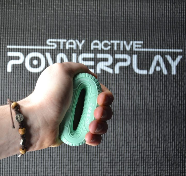 Еспандер кистьовий силіконовий PowerPlay PP-4330 Hand Grip Loops Medium 22.5-27 кг. М'ятний - Зображення 5