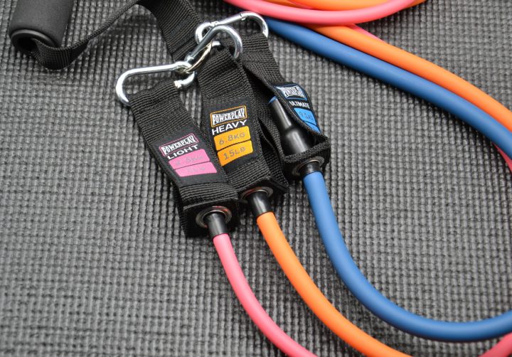 Набір трубчастих еспандерів PowerPlay PP-4101 Expander Tube Set 3шт. (до 18,2 кг.) - Зображення 8