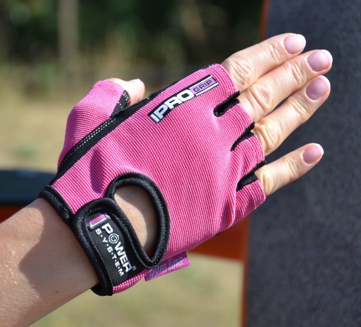 Рукавички для фітнесу Power System PS-2250 Pro Grip жіночі Pink M - Зображення 9